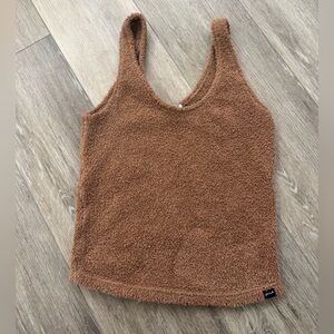PINK Victoria's Secret Sherpa Brown Tank
